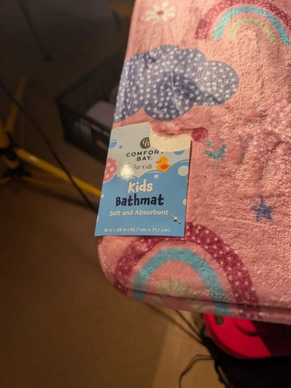 Comfort Bay Kids Bathmat 18x28 Soft Absorbent - 25% Off When Bundled